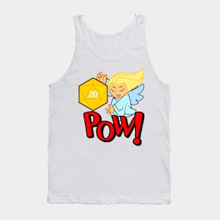 Nat 20 and Angels 2 Tank Top